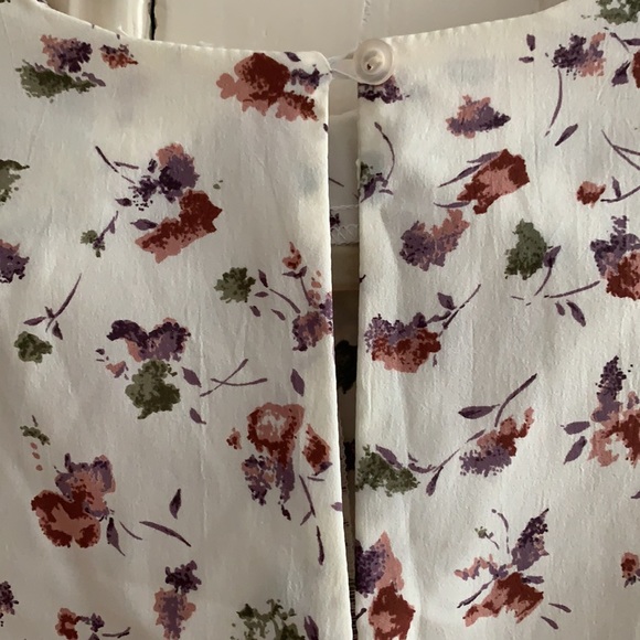 Vintage style top with floral pattern - Picture 2 of 6